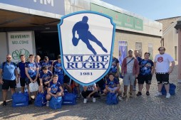Un allenamento U18 a Treviso con la Benetton