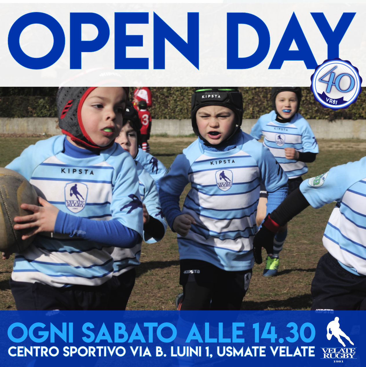 Open Day al Velate Rugby
